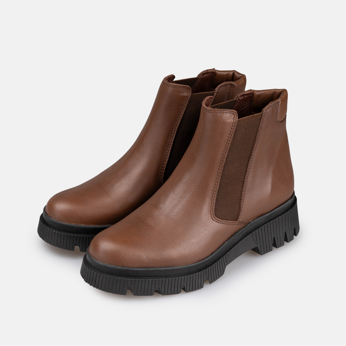 Volzak 1088 Bottine en cuir Marron