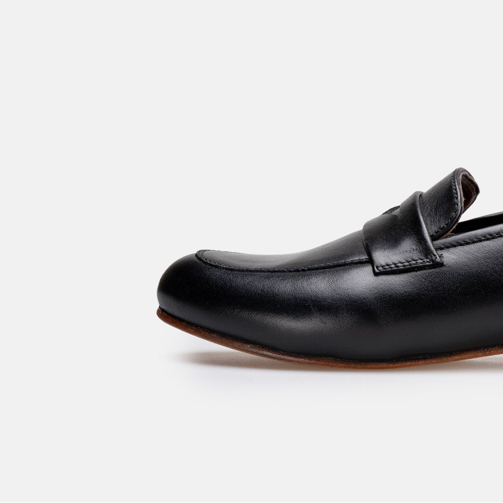 Volzak 3037 Black Leather Shoe