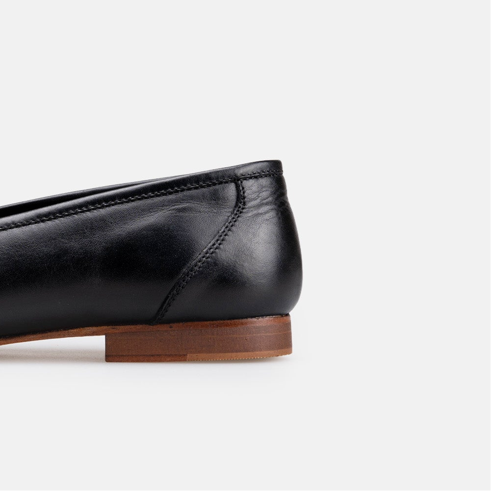 Volzak 3037 Black Leather Shoe