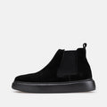 2178 Black Suede Ankle Boot