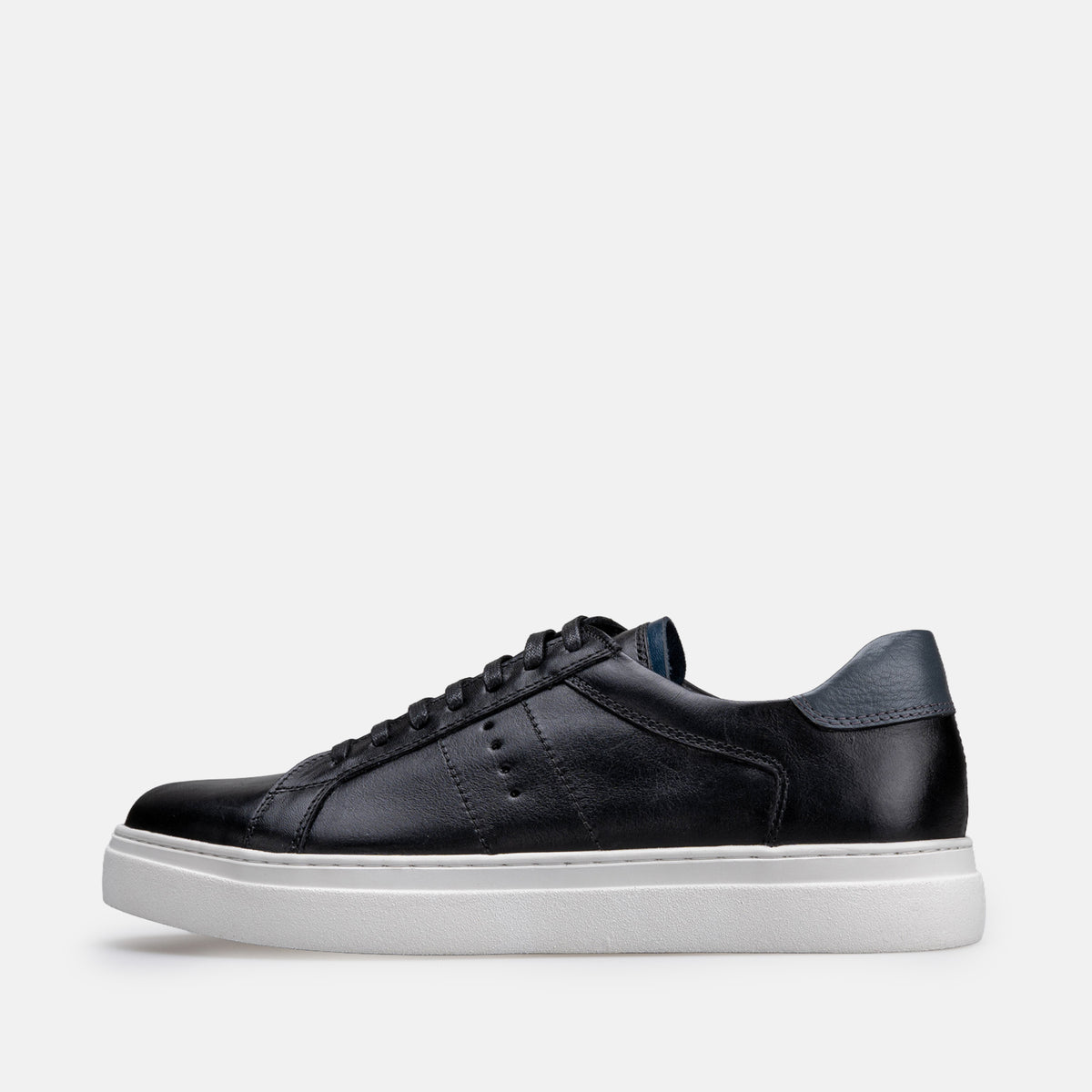 Volzak 7011 basket en cuir Noir