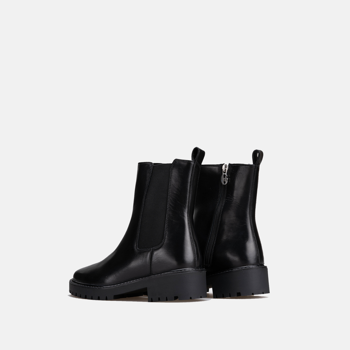 Volzak 7301 Bottine en cuir Noir