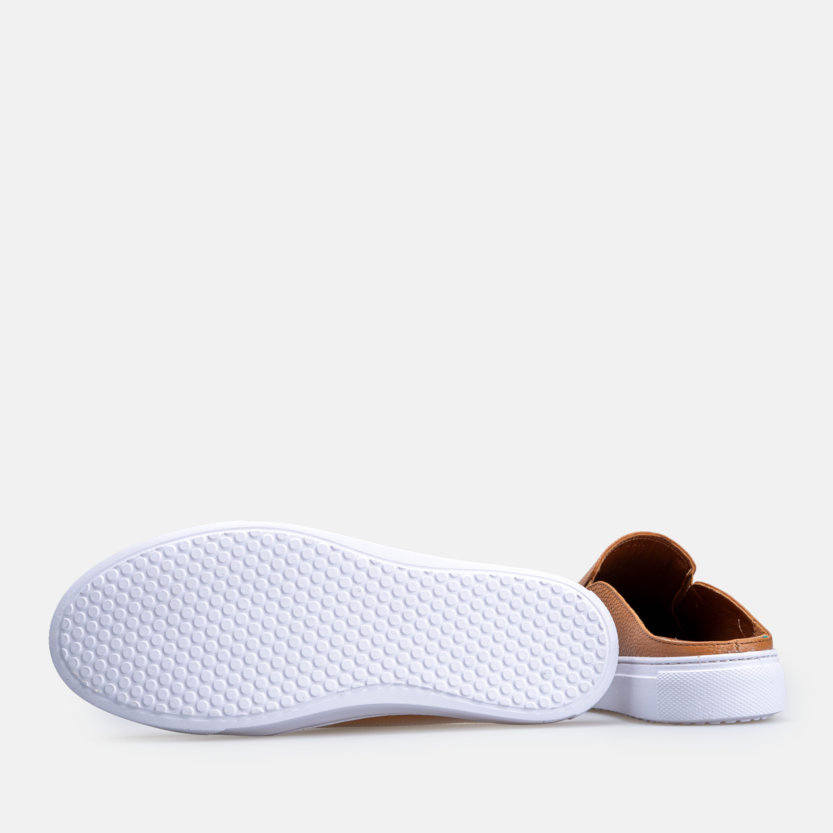 Volzak 301 Mule en cuir Camel