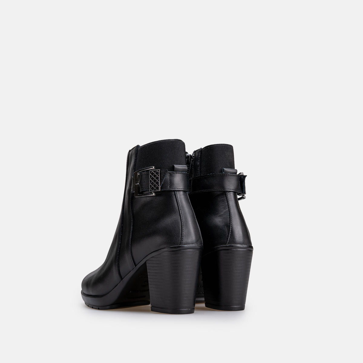 Volzak 2025 Bottine en cuir Noir