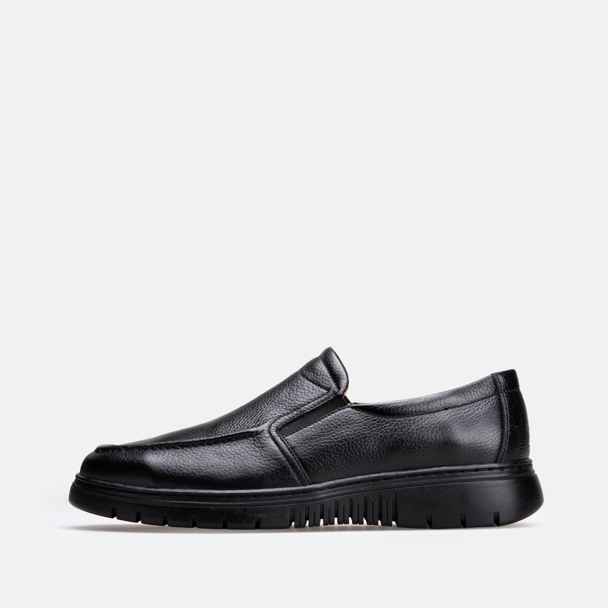 Volzak 5518 chaussure en cuir Noir Grainé