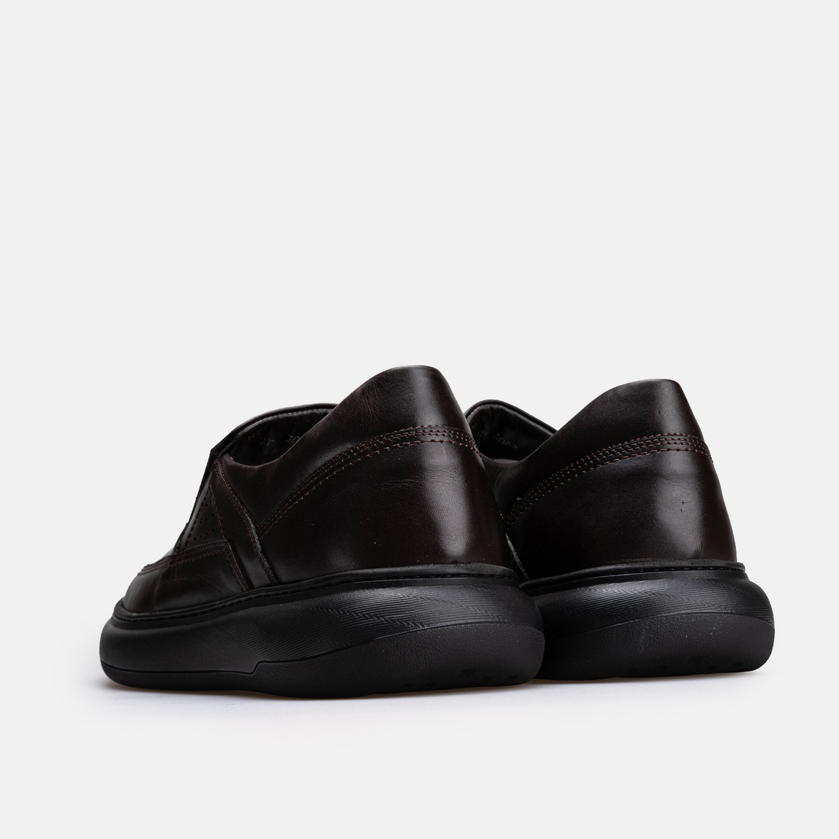 Volzak 3067 chaussure en cuir Marron Foncé