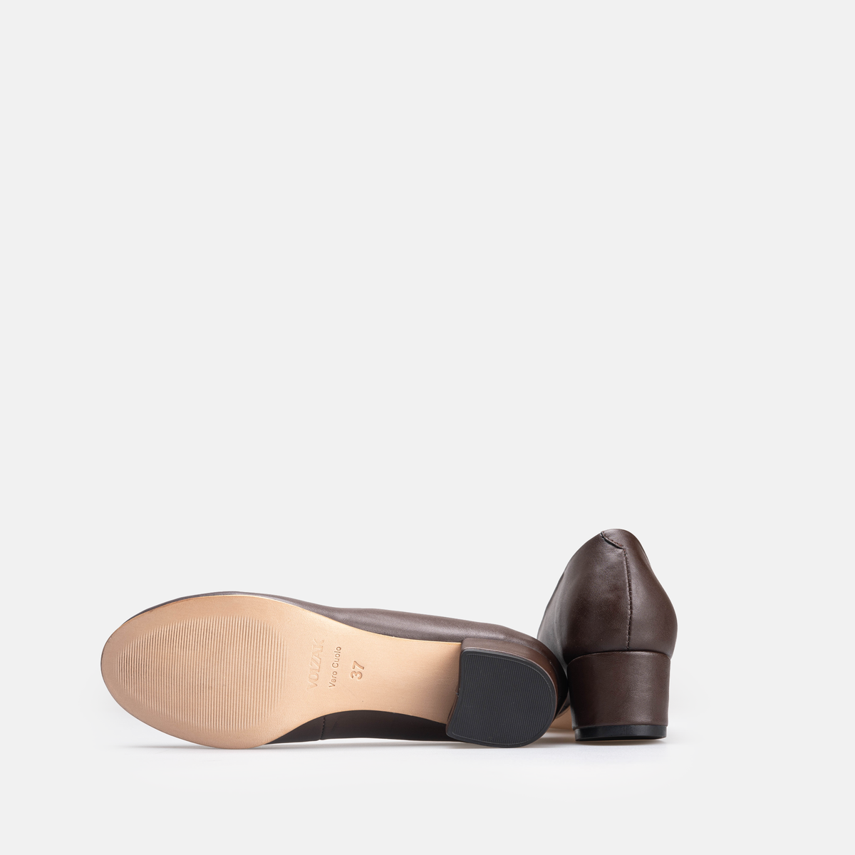 Volzak 1040 Chaussure en cuir Marron