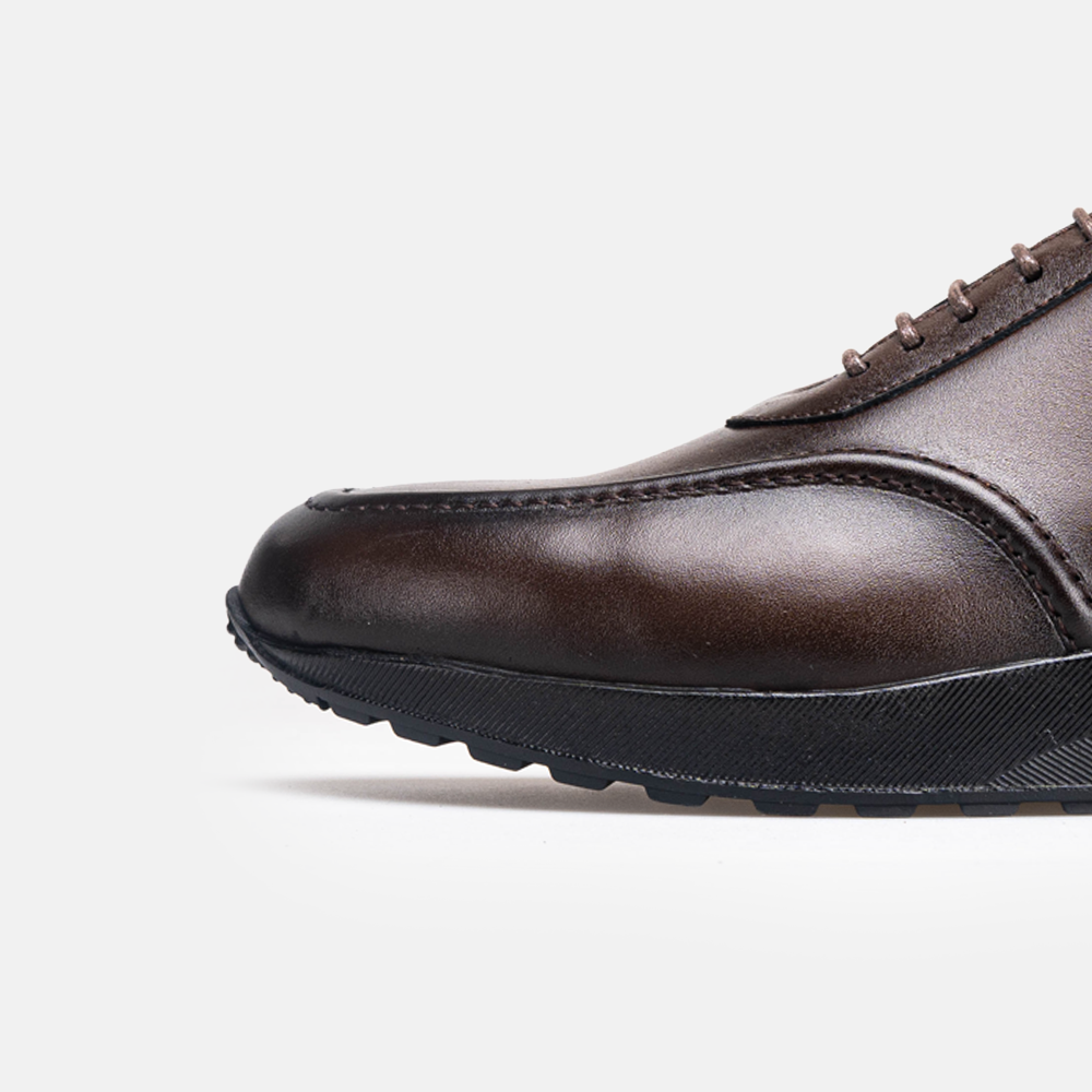 Volzak 5524 basket en cuir Marron
