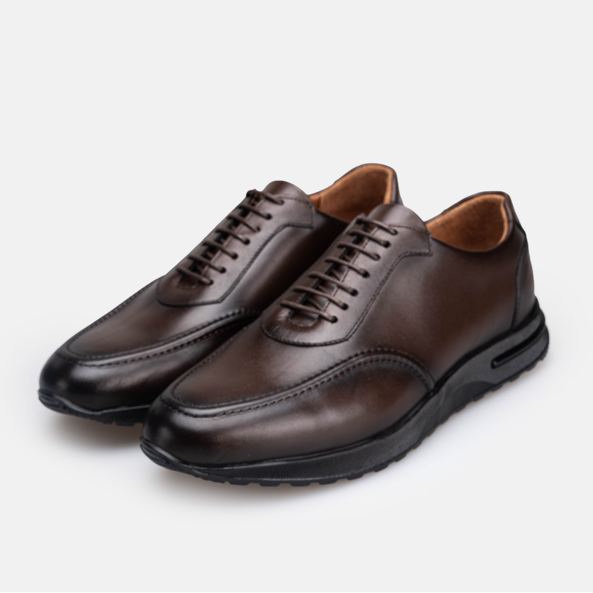 Volzak 5524 basket en cuir Marron