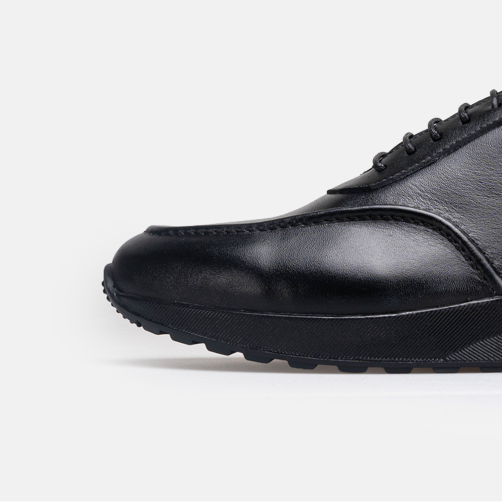 Volzak 5524 basket en cuir Noir