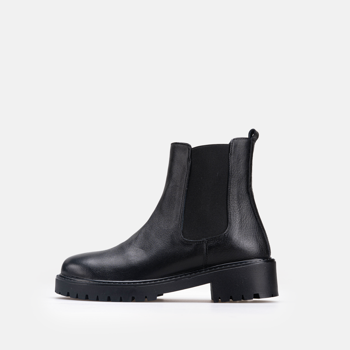 Volzak 4010 Bottine en cuir Noir