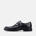 Volzak 5536 chaussure en cuir Noir Grainé