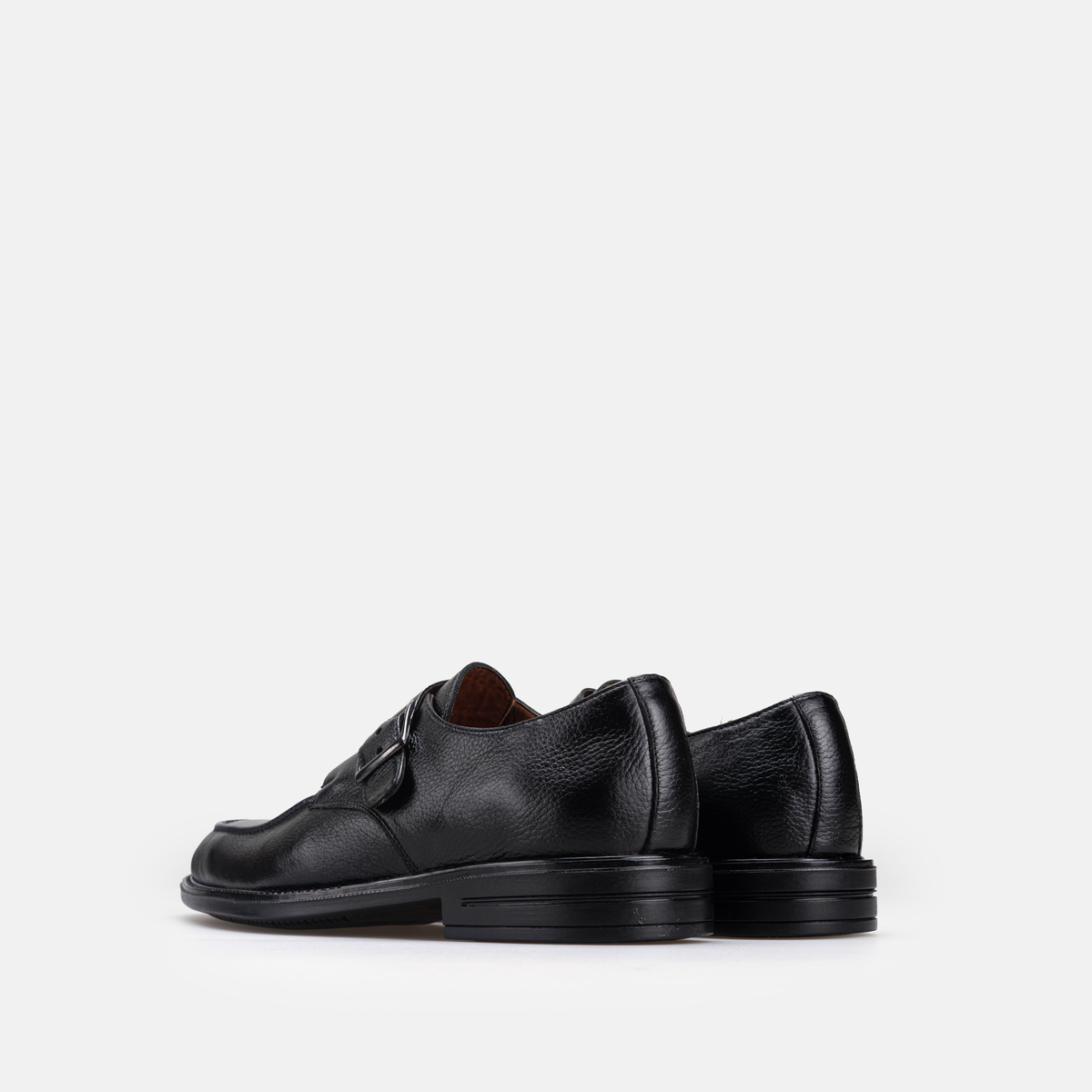 Volzak 5536 chaussure en cuir Noir Grainé