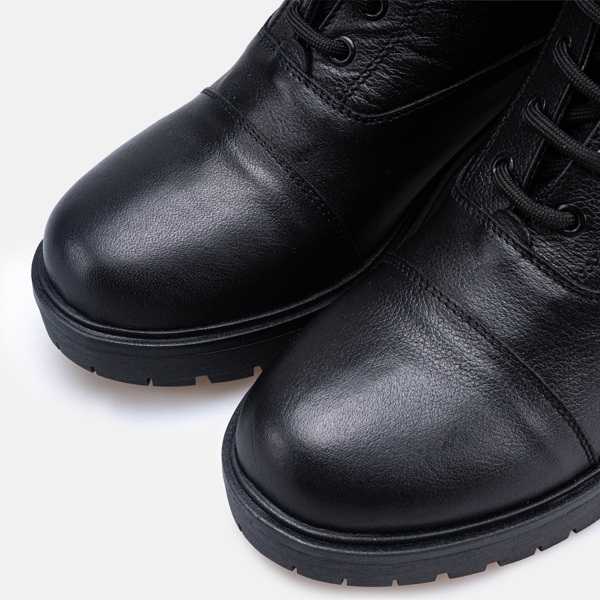 Volzak 4088 Bottine en cuir Noir Grainé