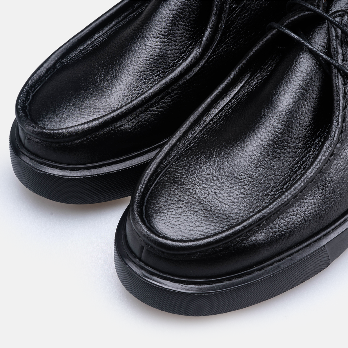 Volzak 5543 Bottine en cuir Noir Grainé