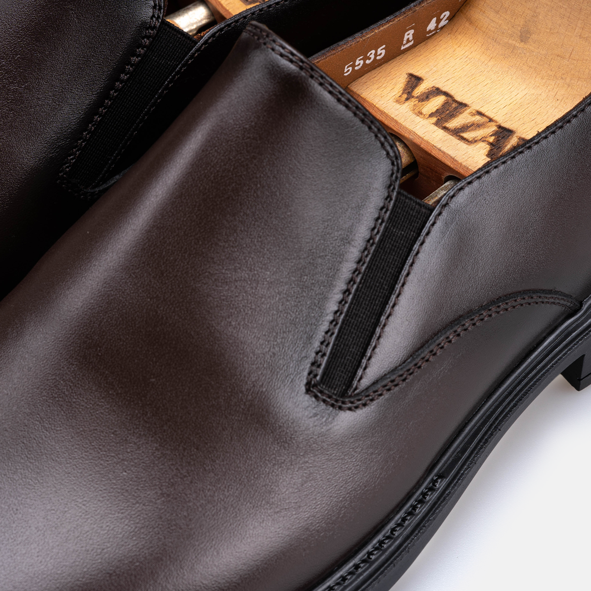 Volzak 5535 chaussure en cuir Marron