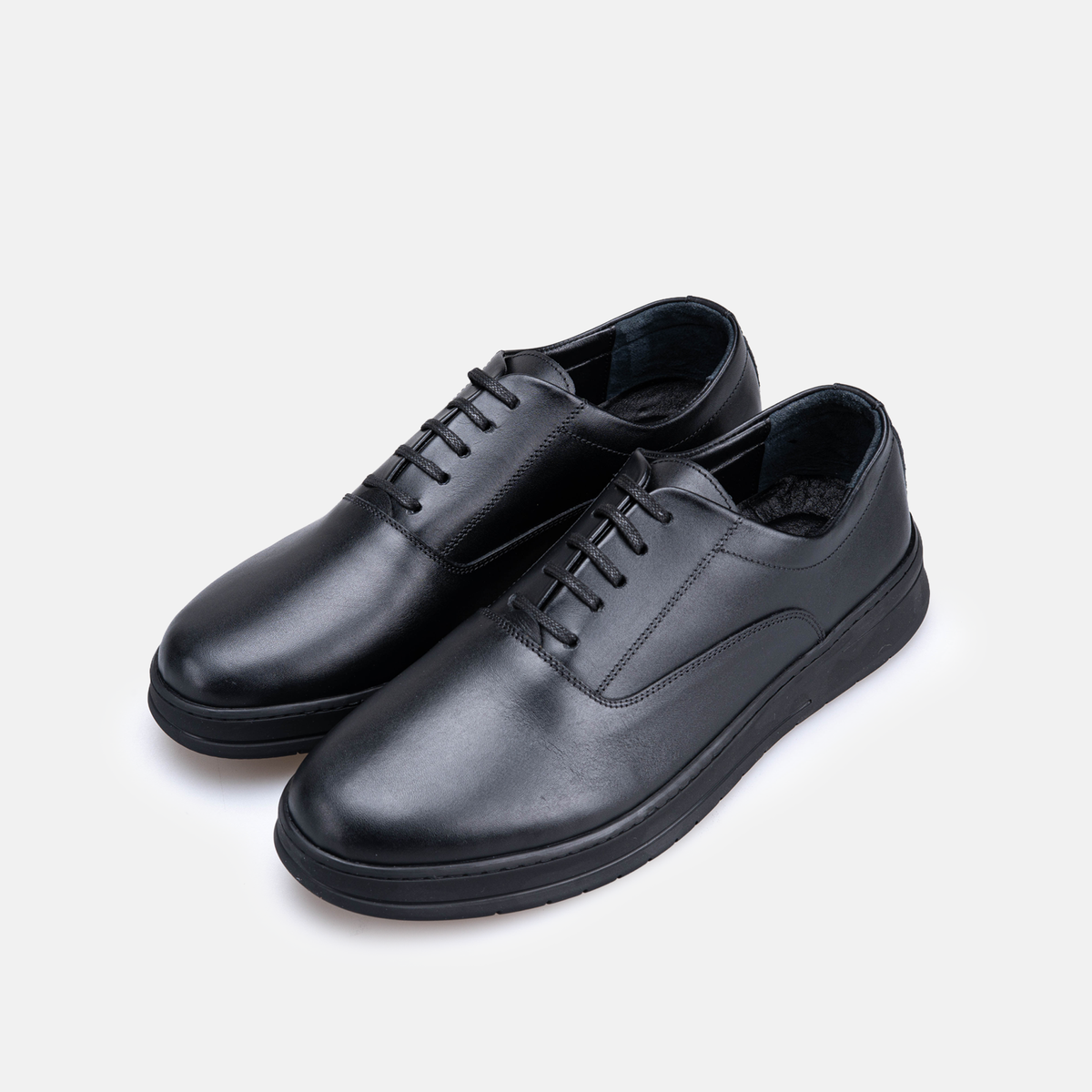 Volzak 6079 basket en cuir Noir