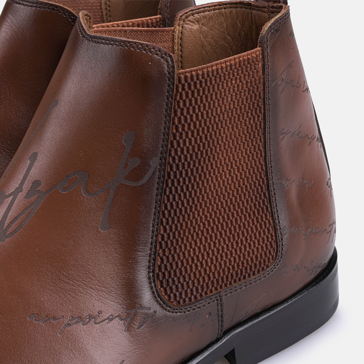 Volzak 5544 Bottine en cuir Camel