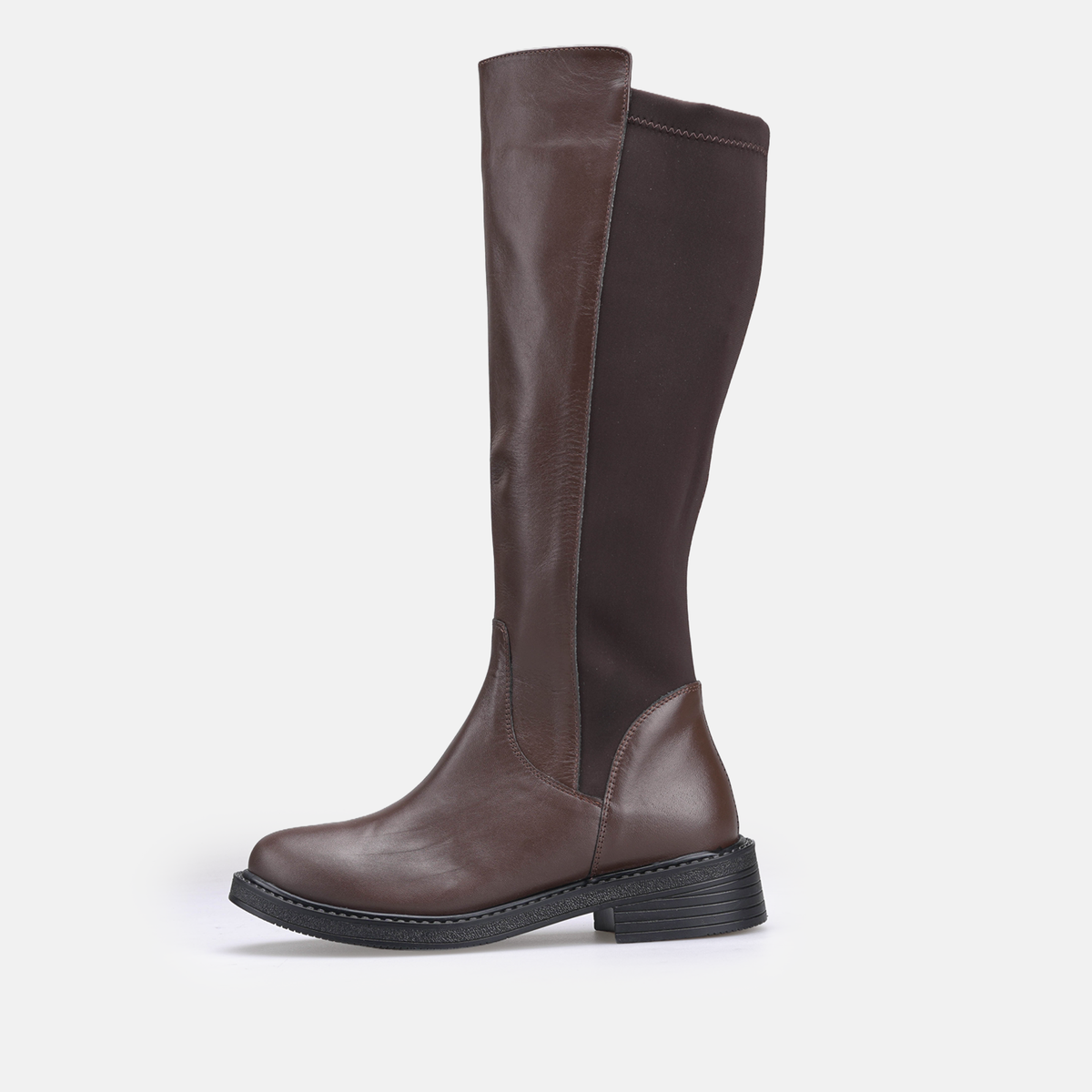 Volzak 4051 Botte genouillère en cuir Marron