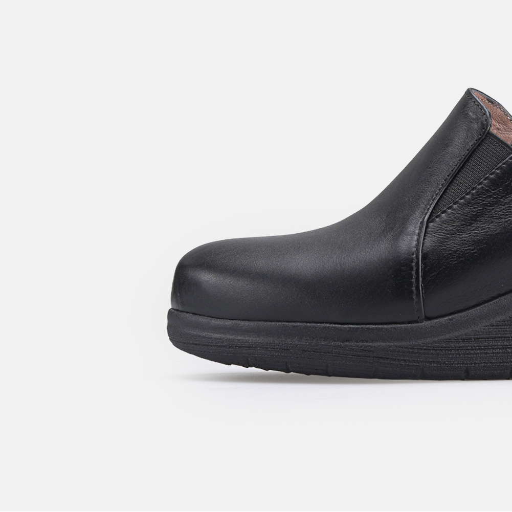 Volzak 2062 Sabot en cuir Noir