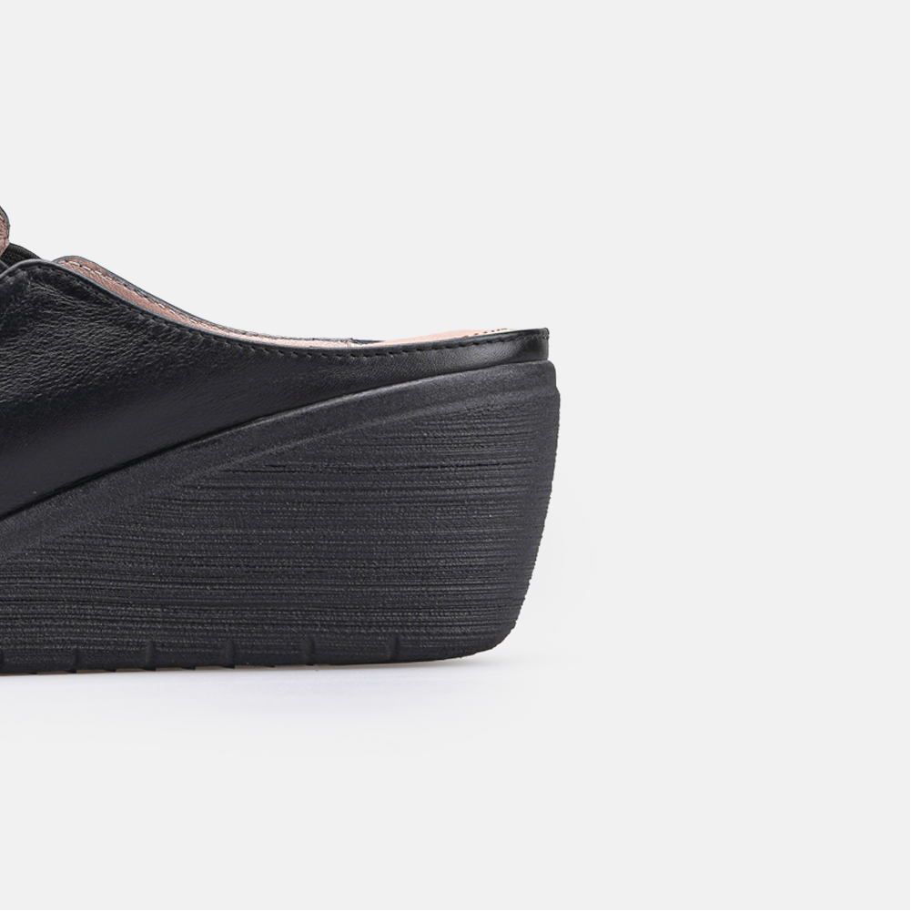 Volzak 2062 Sabot en cuir Noir