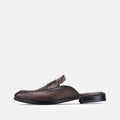 Volzak 5603 Mule en cuir Marron Croco