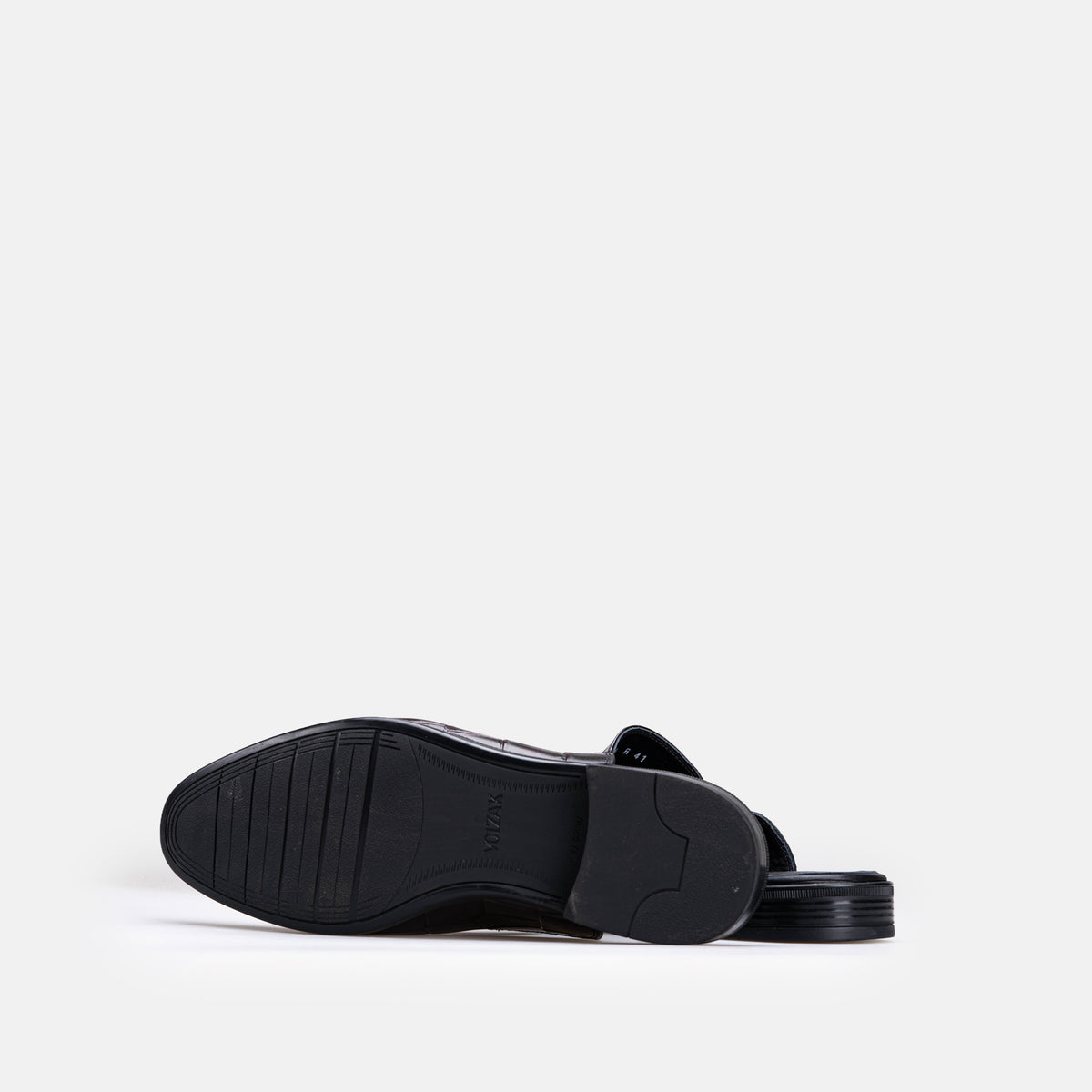 Volzak 5604 Mule en cuir Bordeaux Croco