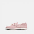Volzak 32 mocassin en daim Rose