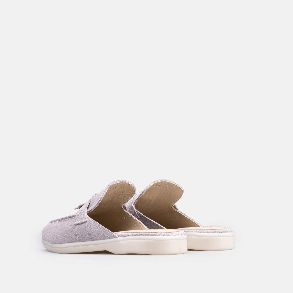 Volzak 0777 Mule en daim Gris