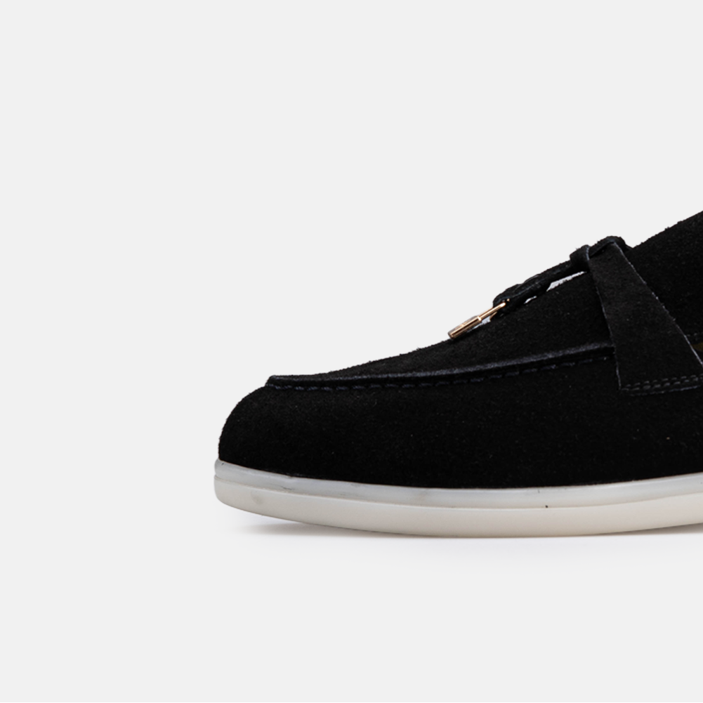 Volzak 0777 s Mule en daim Noir