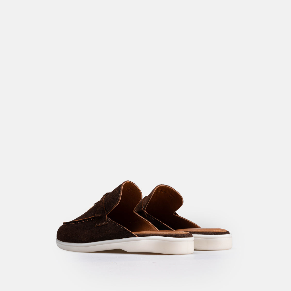 Volzak 0777 Mule en daim Marron