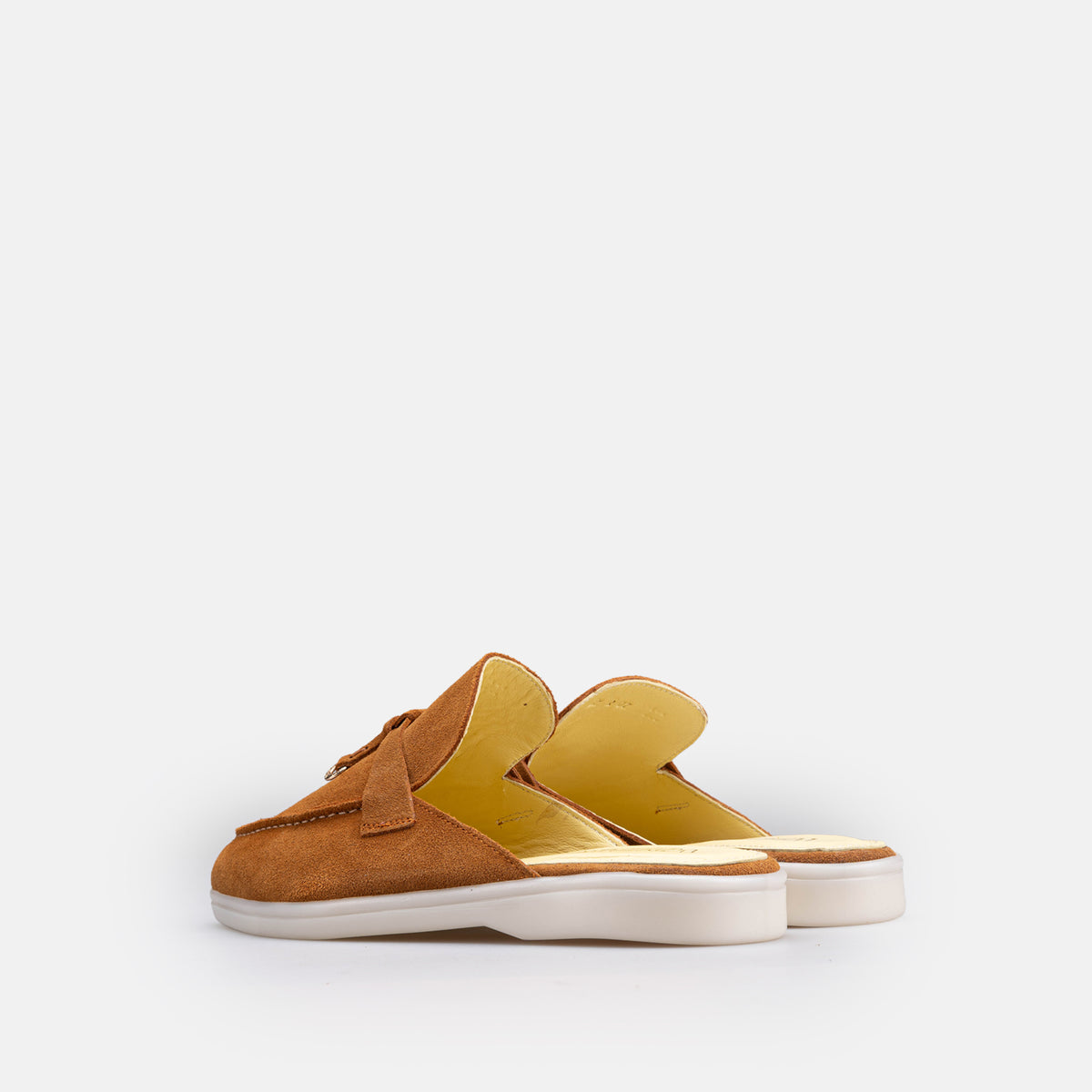 Volzak 0777 s Mule en daim Camel