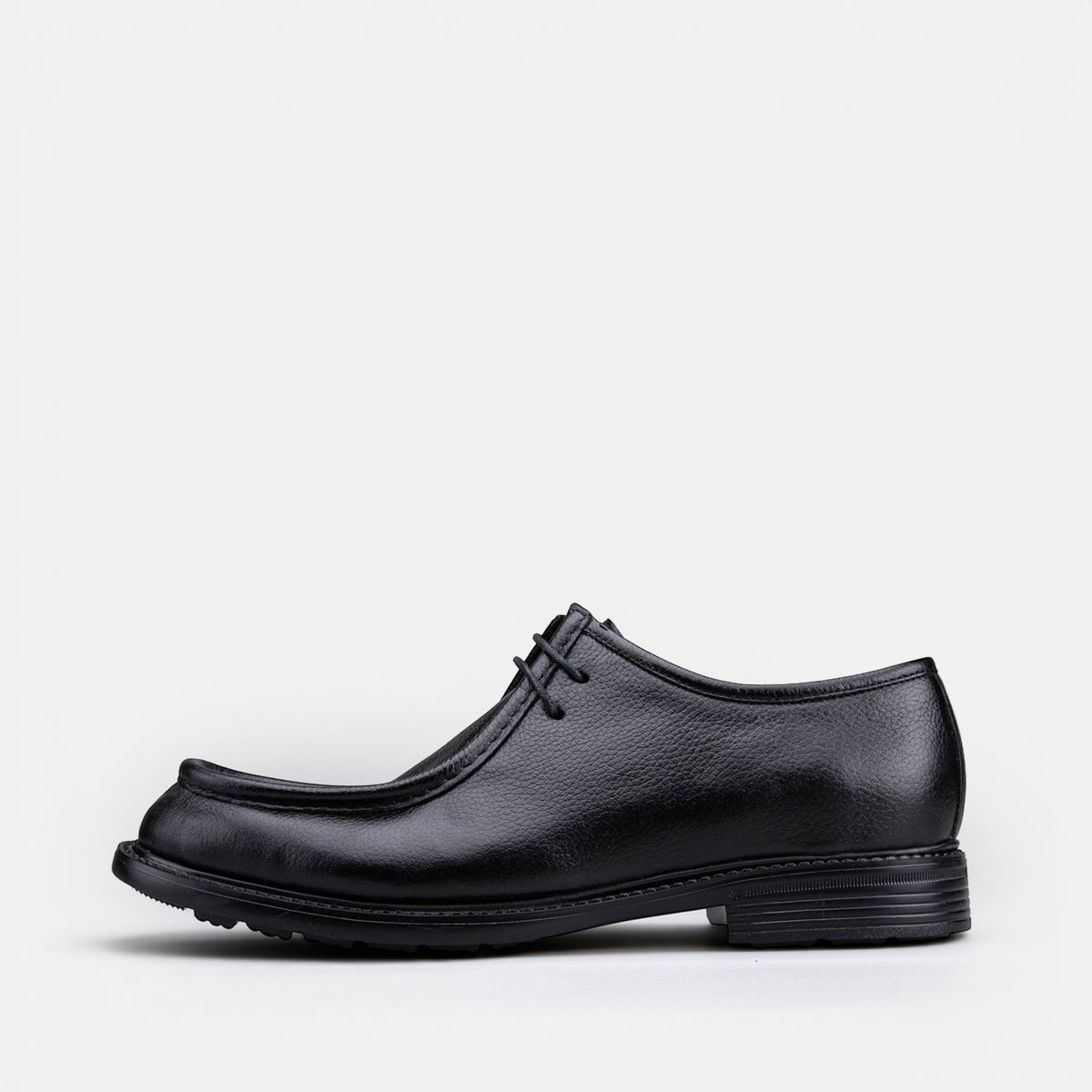 Volzak 5545 chaussure en cuir Noir Grainé