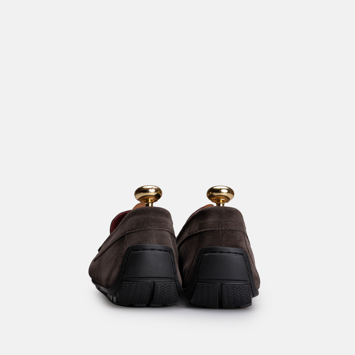 Volzak 704 Mocassin en daim Marron