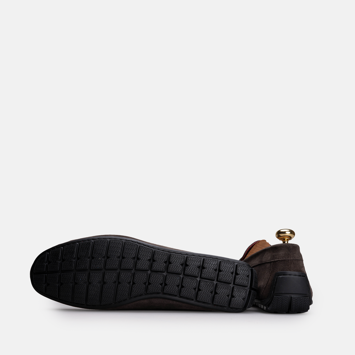 Volzak 704 Mocassin en daim Marron