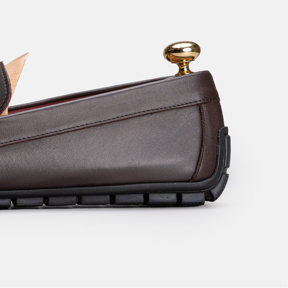 Volzak 704 Mocassin en cuir Marron
