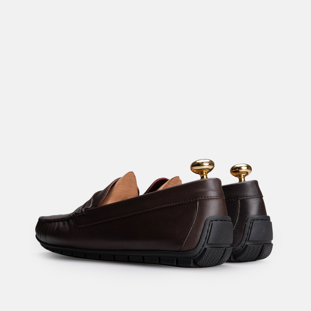 Volzak 704 Mocassin en cuir Marron