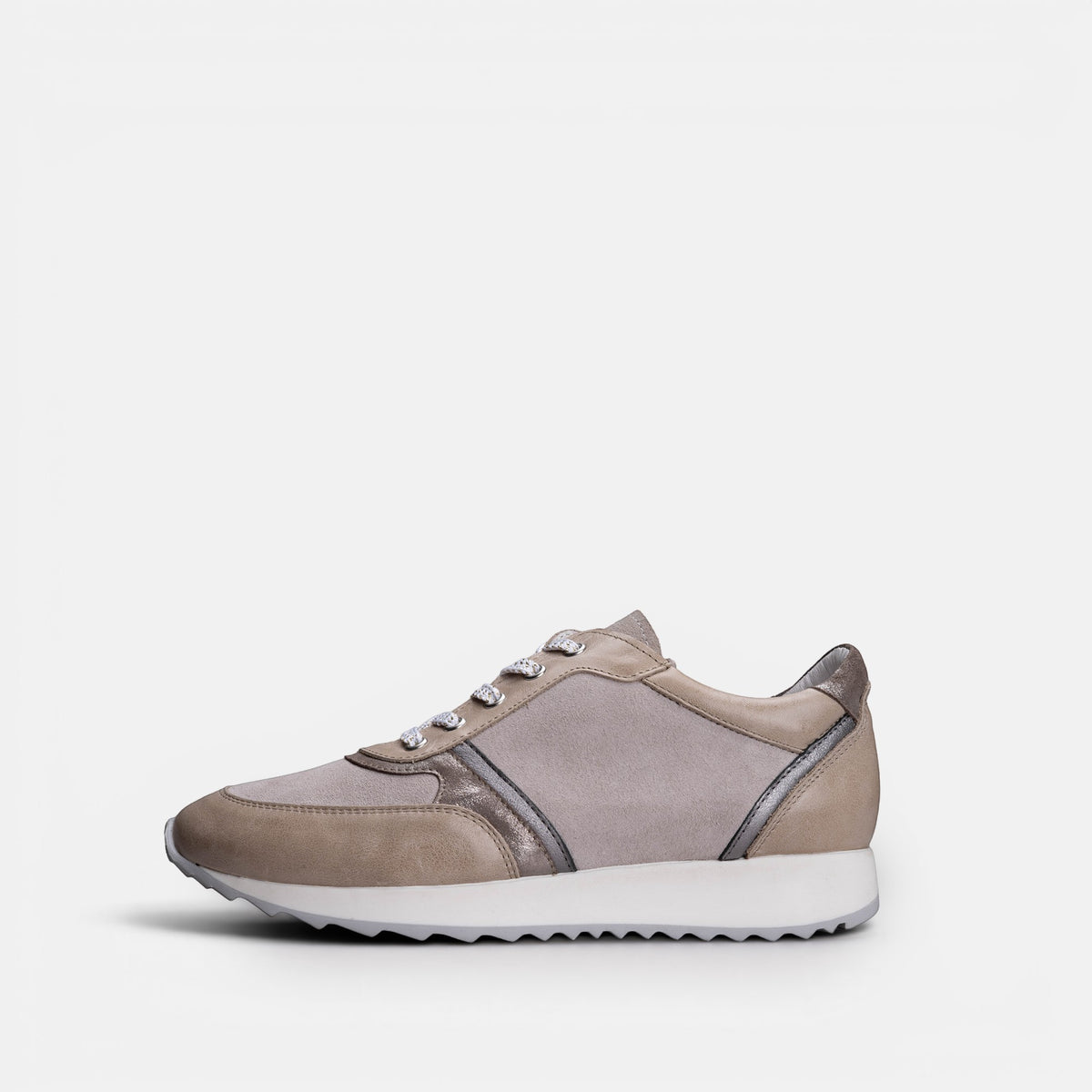 Volzak 700 Basket en daim Gris Beige