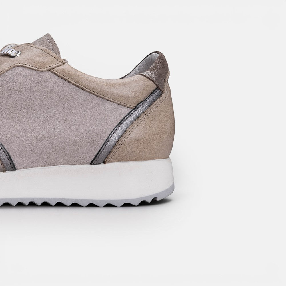 Volzak 700 Basket en daim Gris Beige