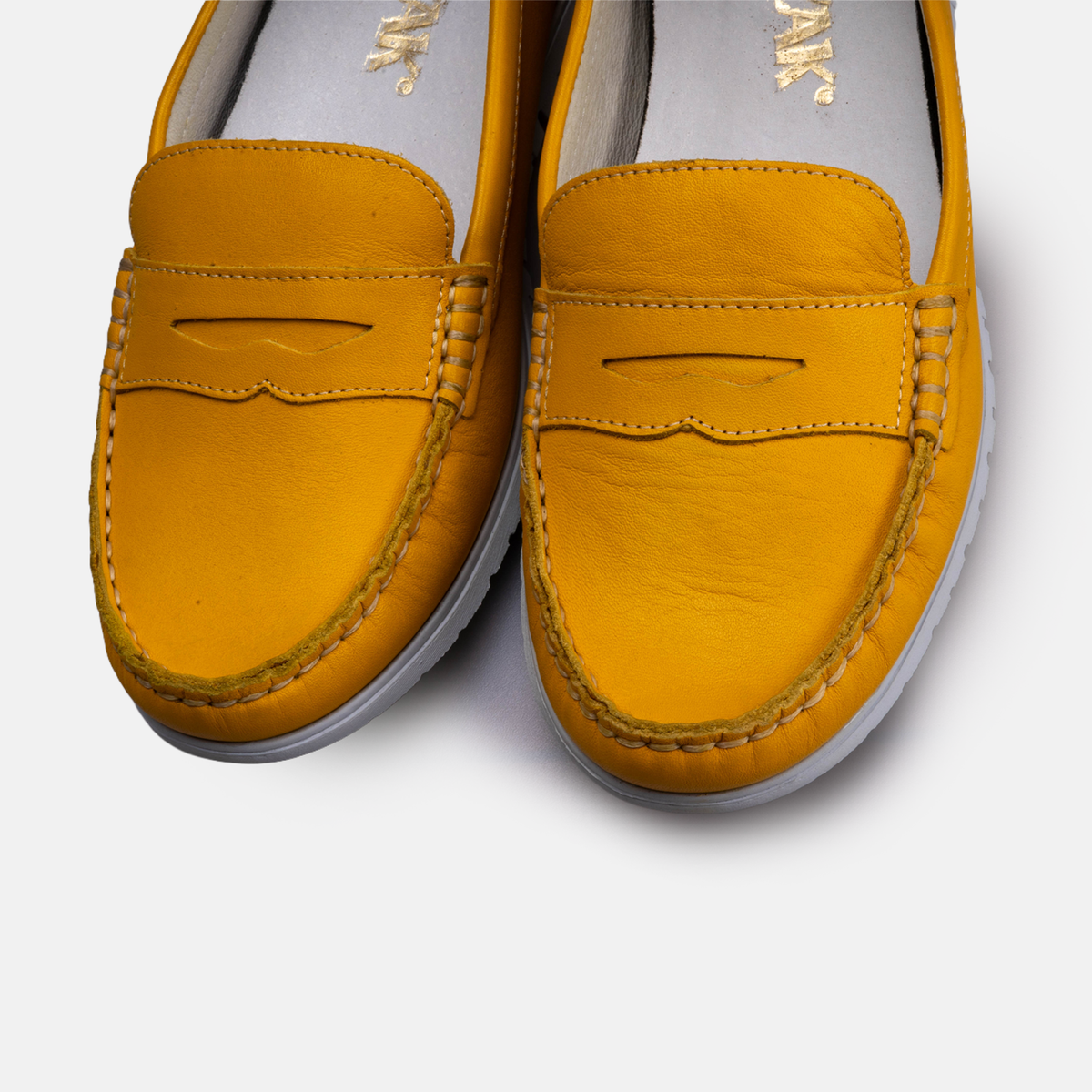 Volzak 180 Mustard Leather Moccasin