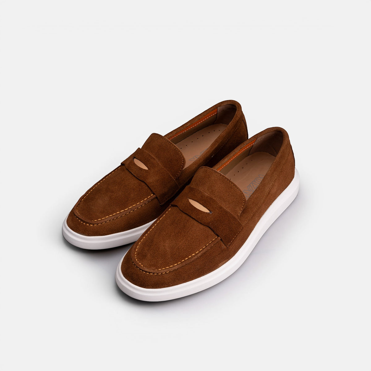 Volzak 711 Mocassin en daim Camel