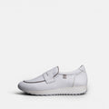 Volzak 702 Basket en cuir Blanc