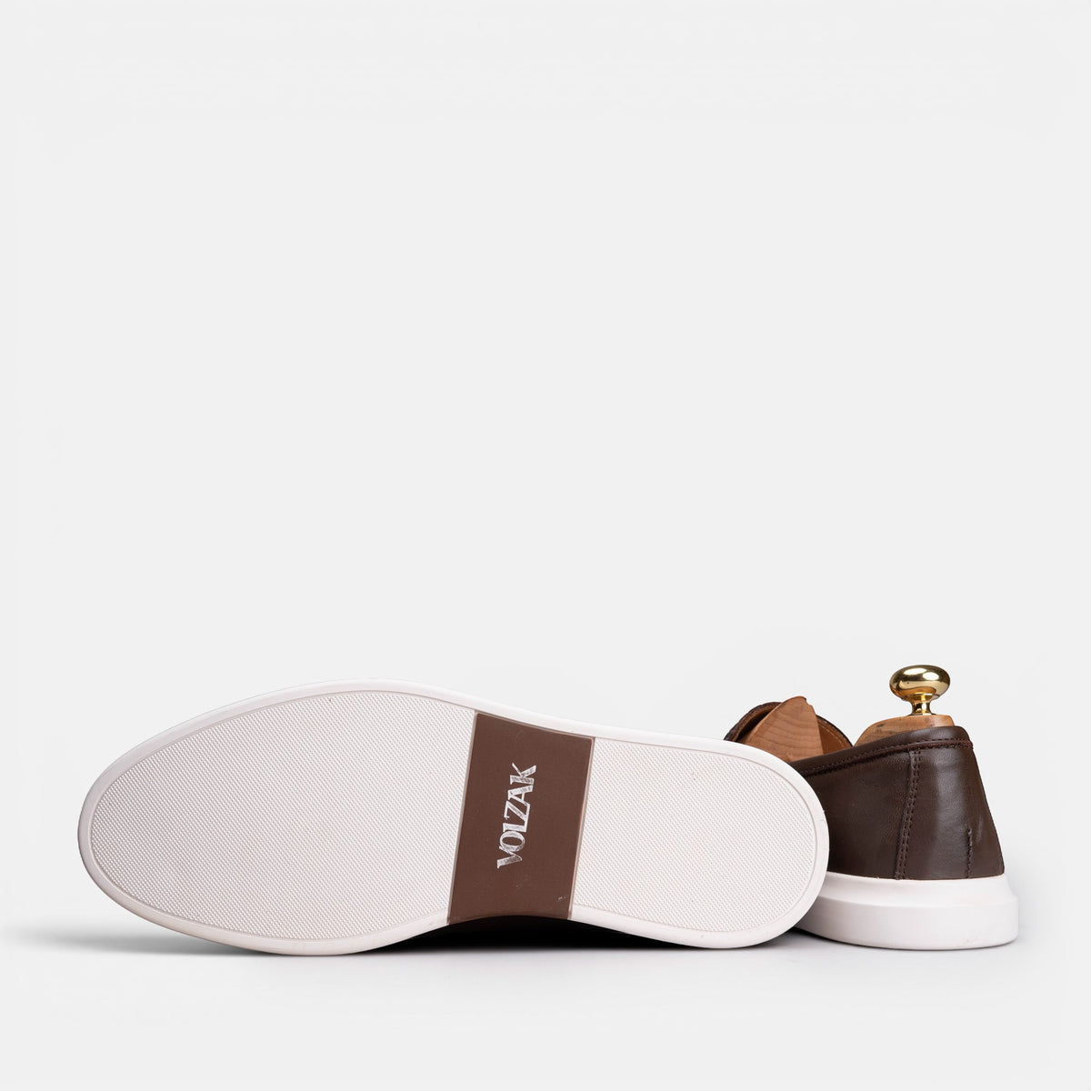 Volzak 710 Mocassin en cuir Marron