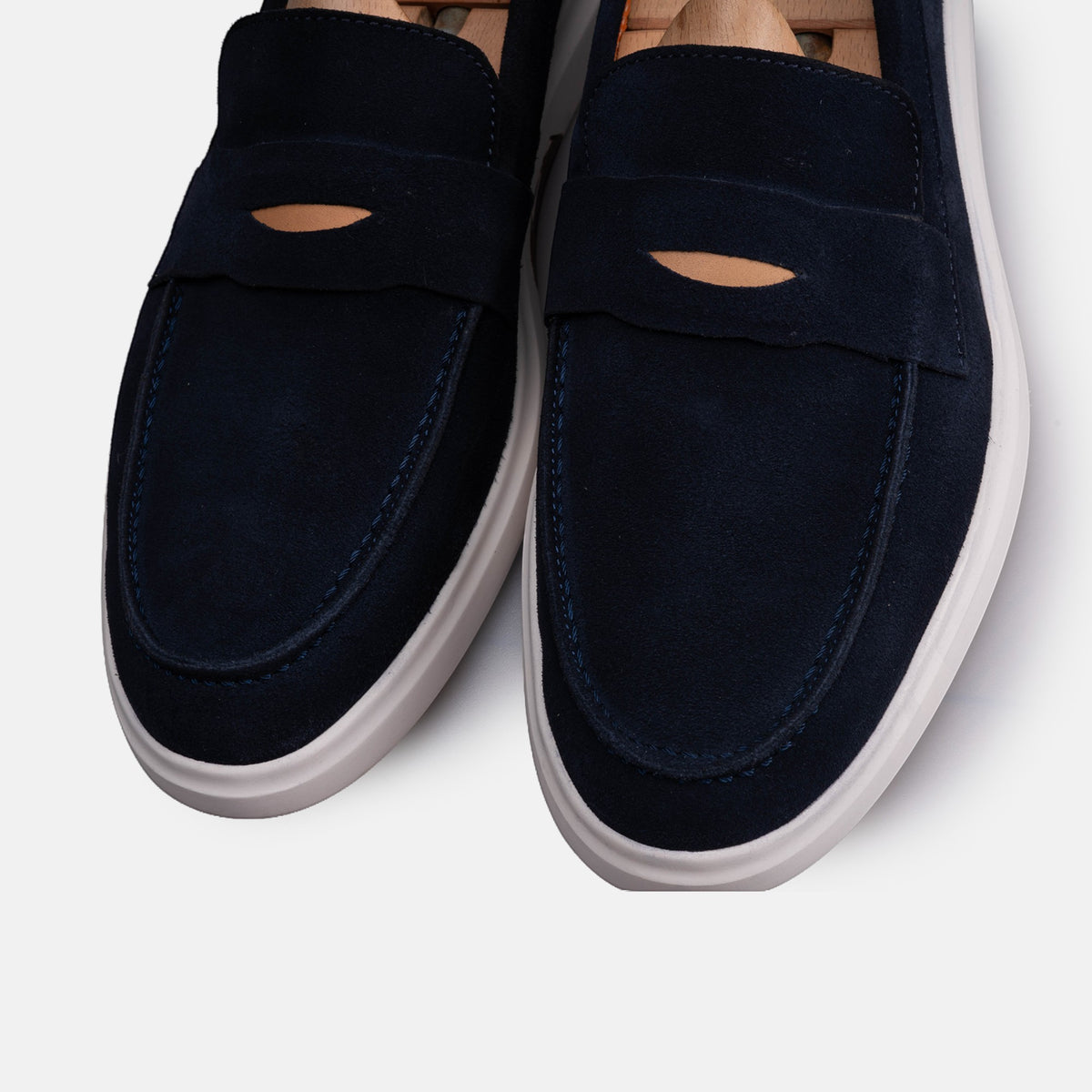 Volzak 711 Mocassin en daim Noir