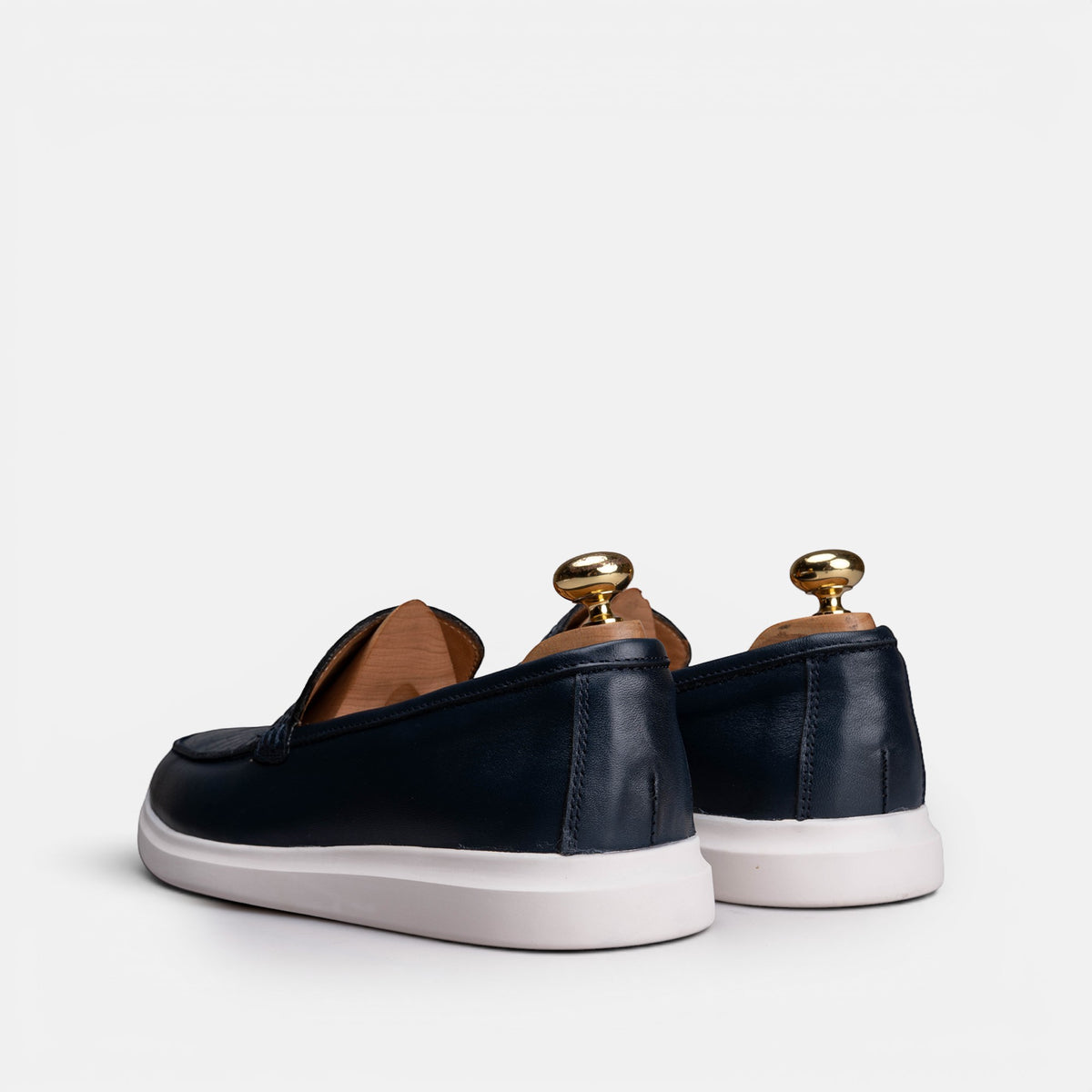 Volzak 710 Mocassin en cuir Bleu