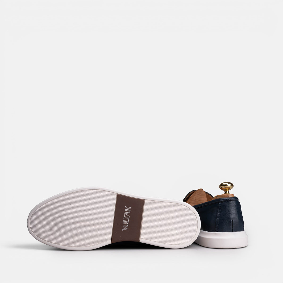 Volzak 710 Mocassin en cuir Bleu