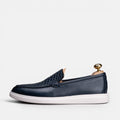 Volzak 710 Mocassin en cuir Bleu