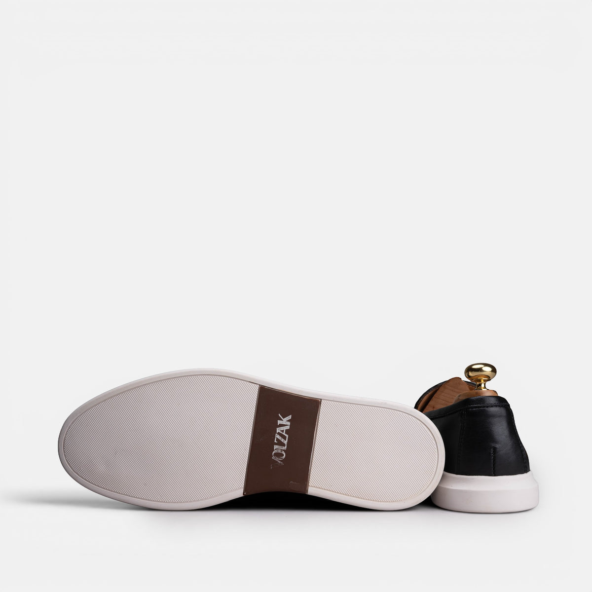Volzak 710 Mocassin en cuir Noir