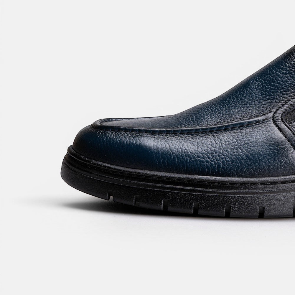 Volzak 5518 chaussure en cuir Bleu Grainé