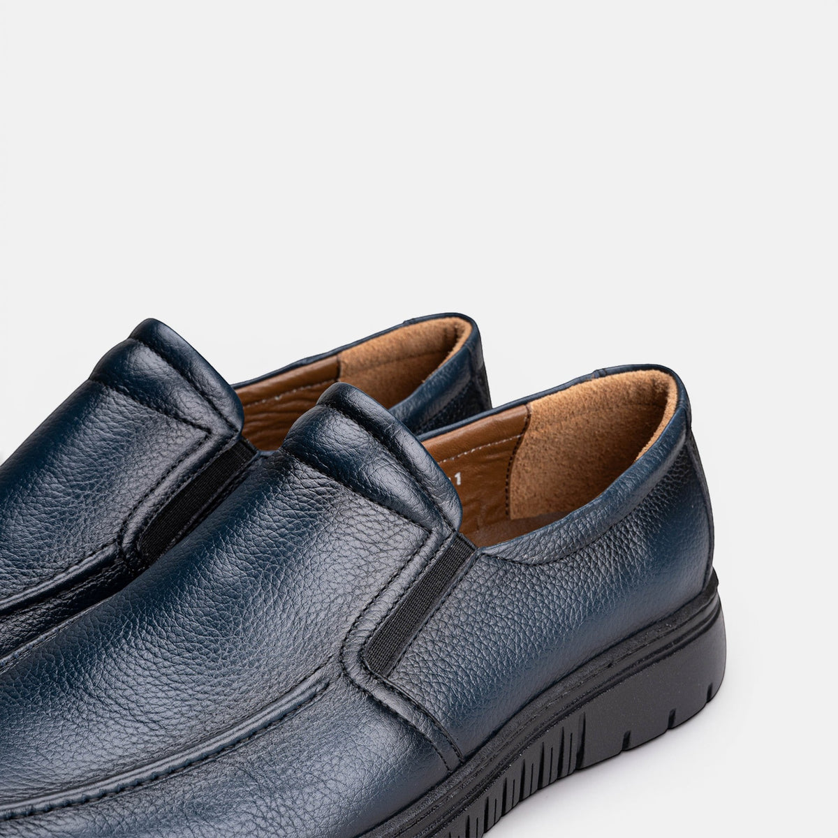Volzak 5518 chaussure en cuir Bleu Grainé